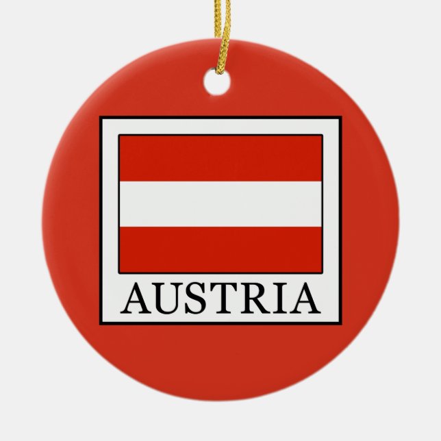 Adorno De Cerámica Austria (Frente)