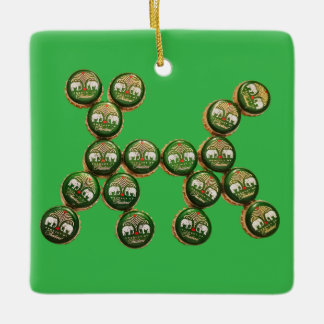 Adorno De Cerámica ​🐶 Authentic Chang Beer Cap Dog