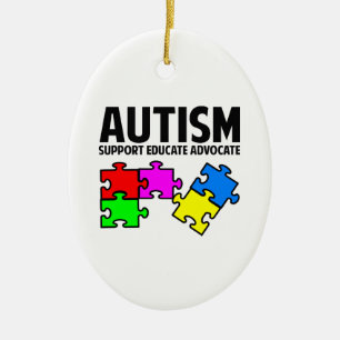 Adorno De Cerámica Autismo