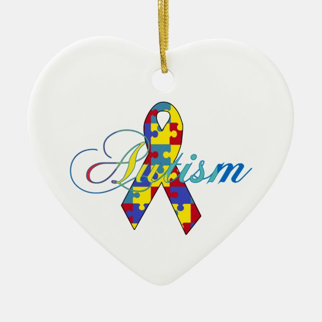 Adorno De Cerámica Autismo (Frente)