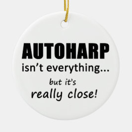 Adorno De Cerámica Autoharp no es todo