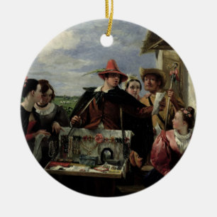 Adorno De Cerámica Autolycus, escena "del cuento de un invierno",