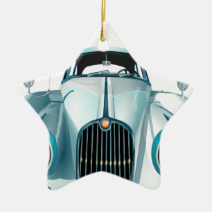 Adorno De Cerámica automóvil antiguo