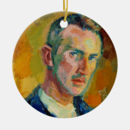 Adorno De Cerámica Autoretrato (de Magnus Enckell)