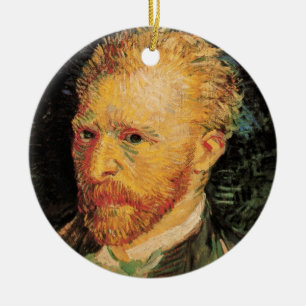 Adorno De Cerámica Autorretrato de Vincent van Gogh, Arte Antiguo de