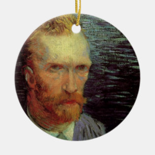 Adorno De Cerámica Autorretrato de Vincent van Gogh, Arte Antiguo de 