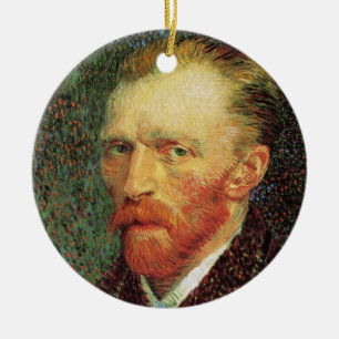 Adorno De Cerámica Autorretrato de Vincent van Gogh, Arte Antiguo de 