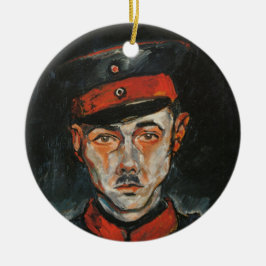 Adorno De Cerámica Autorretrato (por Walter Gramatté)