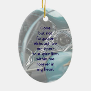 Adorno De Cerámica Autos antiguos conmemorativos Keepsake