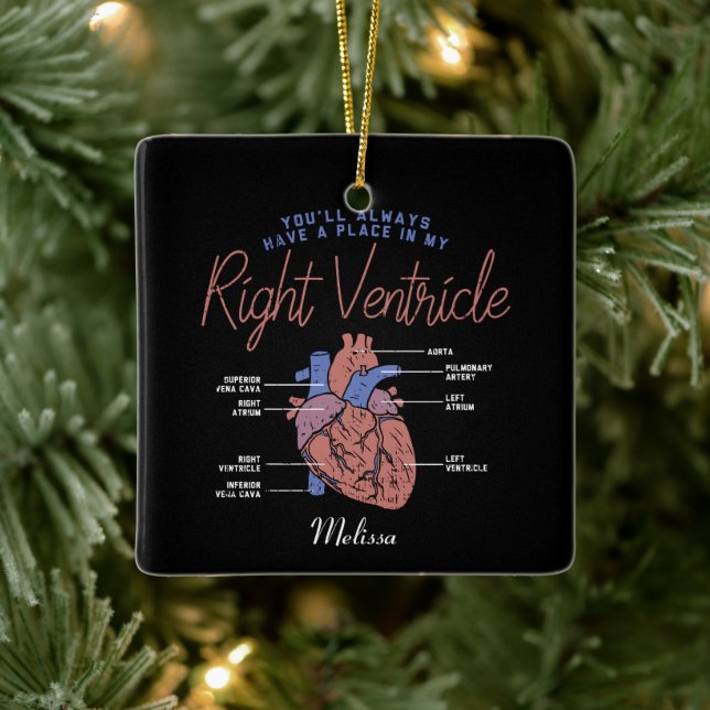 Adorno De Cerámica Auxiliar médico Enfermera a Personalizado paramédi (Árbol)