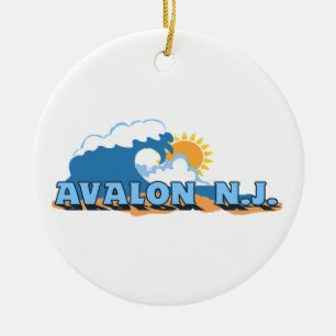 Adorno De Cerámica Avalon.