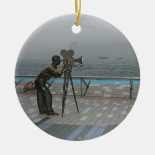 Adorno De Cerámica Avenida de estrellas, Kowloon, Hong Kong