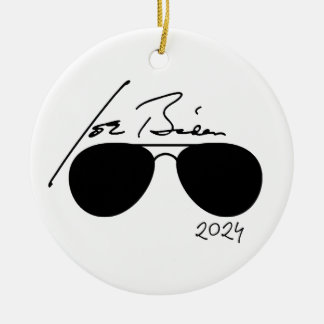 Adorno De Cerámica Aviadores Joe Biden 2024