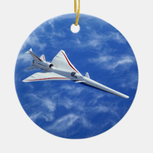 Adorno De Cerámica Aviones subpersónicos X-59 de bajo auge