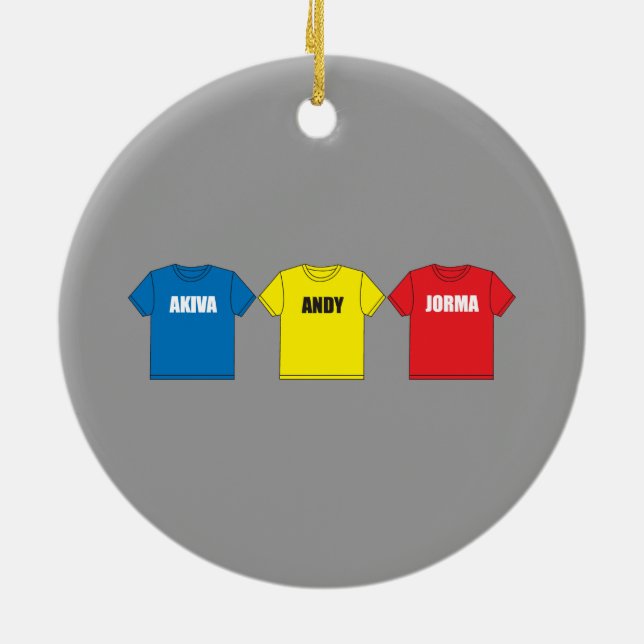 Adorno De Cerámica Awesometown (Atrás)