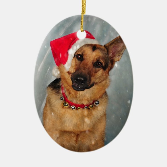 Adorno De Cerámica Ayudante de Santas (Frente)