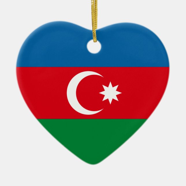 Adorno De Cerámica Azerbaijan (Frente)