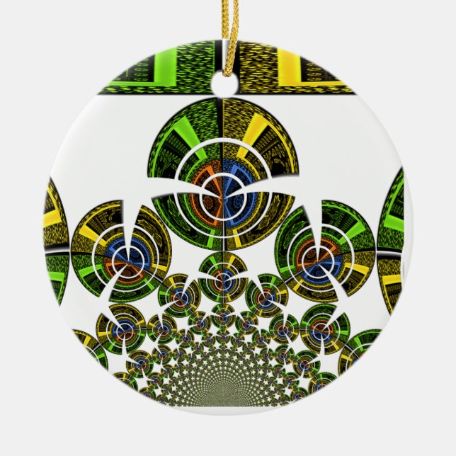 Adorno De Cerámica Azteca (Frente)