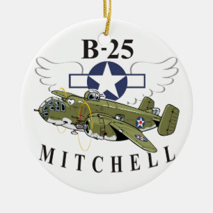 Adorno De Cerámica B-25 Mitchell