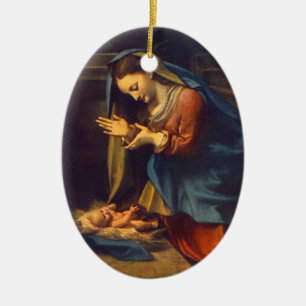 ADORNO DE CERÁMICA BABY JESUS