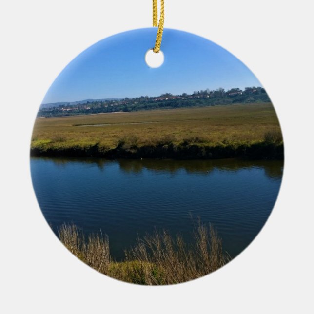 Adorno De Cerámica Back Bay, Newport Beach, California (Frente)