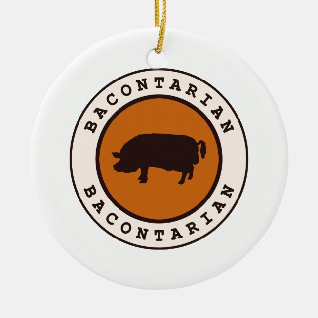 Adorno De Cerámica Bacontárico (Frente)