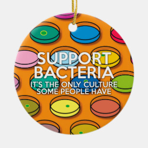 ADORNO DE CERÁMICA BACTERIAS DE APOYO