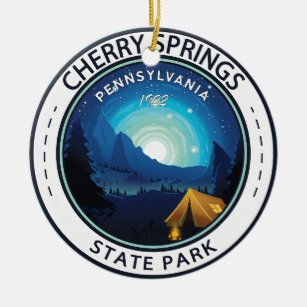 Adorno De Cerámica Badge de Pennsylvania Park
