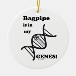 Adorno De Cerámica Bagpipe está en mis genes