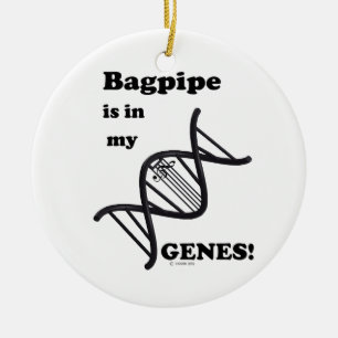 Adorno De Cerámica Bagpipe está en mis genes
