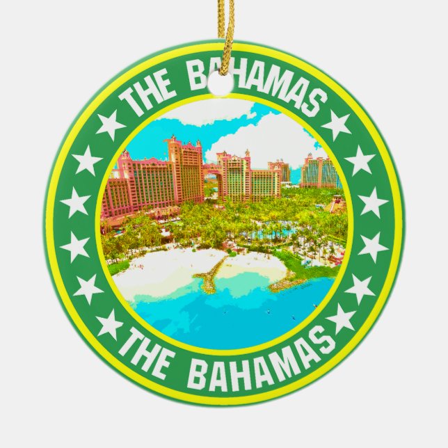 Adorno De Cerámica Bahamas (Frente)