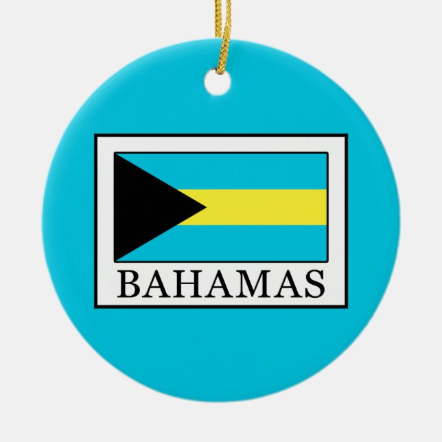 Adorno De Cerámica Bahamas (Frente)