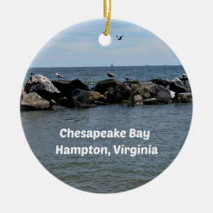 Adorno De Cerámica Bahía de Chesapeake, Hampton, Virginia