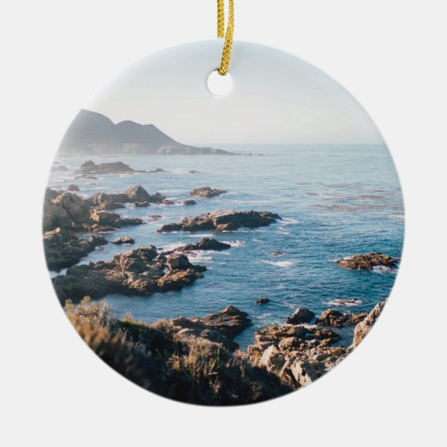 Adorno De Cerámica Bahía de Monterey (Frente)