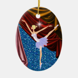 Adorno De Cerámica Baila Bailarina - SRF