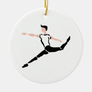 ADORNO DE CERÁMICA BAILARÍN DE SEXO MASCULINO