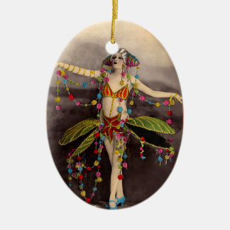 Adorno De Cerámica Bailarín del casino de Parisienne