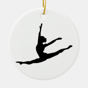 Adorno De Cerámica Bailarín moderno