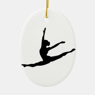Adorno De Cerámica Bailarín moderno
