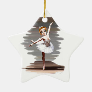 Adorno De Cerámica Bailarina de Prima