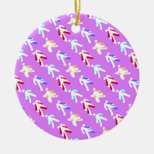 Adorno De Cerámica Bailarinas