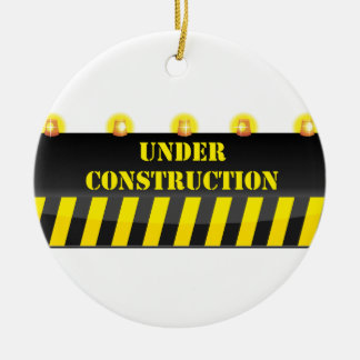 Adorno De Cerámica Bajo construcción