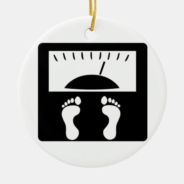 Adorno De Cerámica Balanzas (Frente)