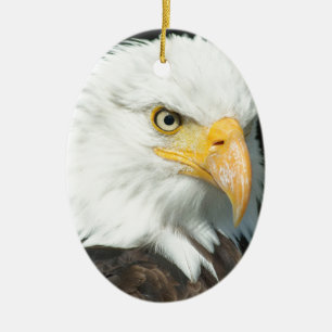 Adorno De Cerámica Bald Eagle