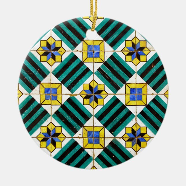 Adorno De Cerámica Baldosas, mosaicos portugueses (Frente)