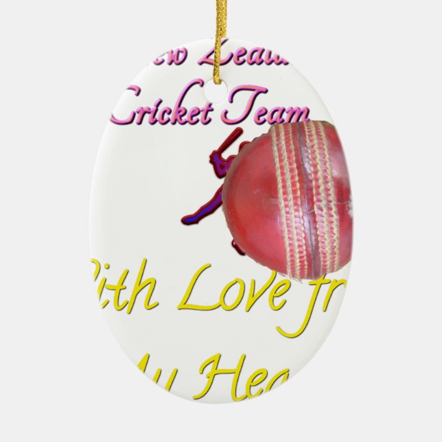 Adorno De Cerámica Ball NEWZEALAND (Frente)