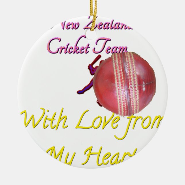 Adorno De Cerámica Ball NEWZEALAND (Frente)