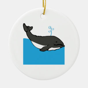 Adorno De Cerámica Ballena