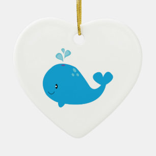 Adorno De Cerámica Ballena