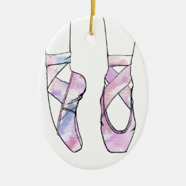 Adorno De Cerámica Ballerina Ballet